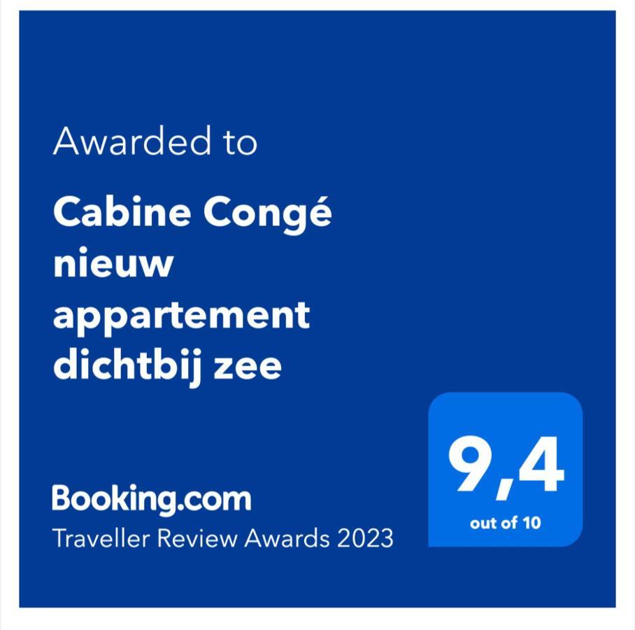 Cabine Conge Nieuw Appartement Dichtbij Zee Oostende Dış mekan fotoğraf