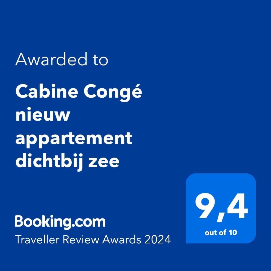Cabine Conge Nieuw Appartement Dichtbij Zee Oostende Dış mekan fotoğraf